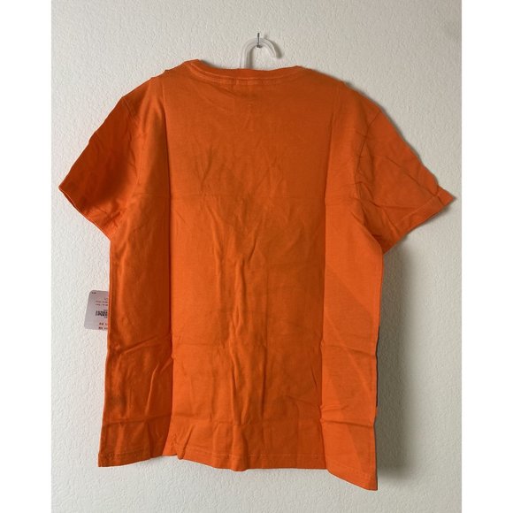 Gymboree Orange Basketball Short Sleeve Shirt NWT 3 4 5 6 10 12 - Picture 2 of 2